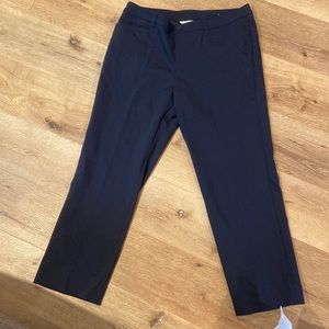 Dark blue dress pants for plus women